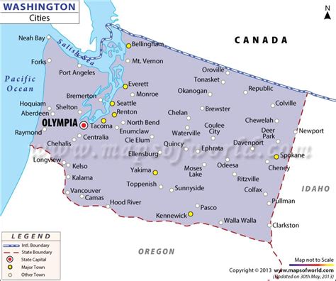 cities in wa